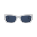 Dior Miss Square Sunglasses — White