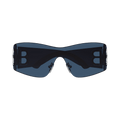 Balenciaga Rectangle Sunglasses — Blue