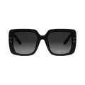 Dior Signature Square Sunglasses — Black