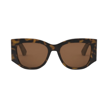 Dior Nuit Square Sunglasses — Brown