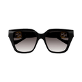 Gucci Cat Eye Sunglasses — Black