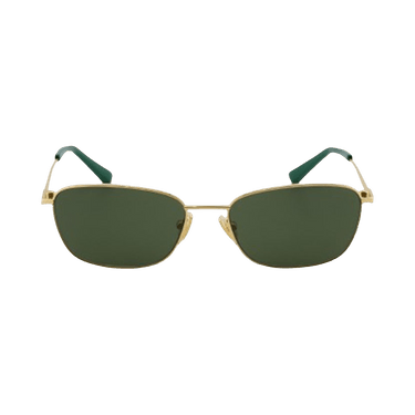 Bottega Veneta Square Sunglasses — Green