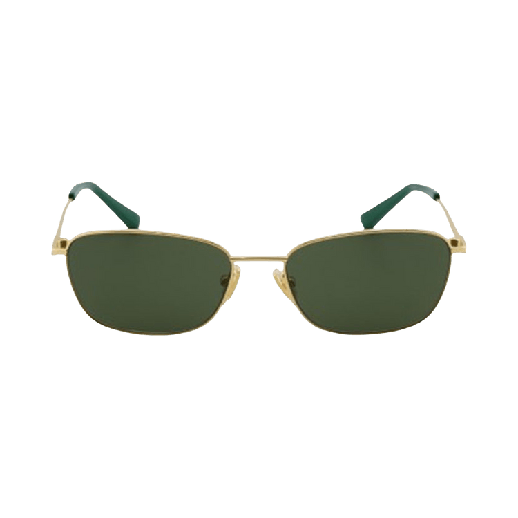 Bottega Veneta Square Sunglasses — Green