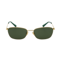 Bottega Veneta Square Sunglasses — Green