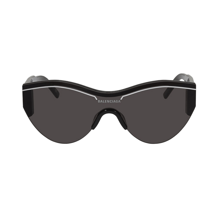 Balenciaga Shield Sunglasses — Black