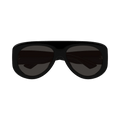 Bottega Veneta Geometric Sunglasses — Black