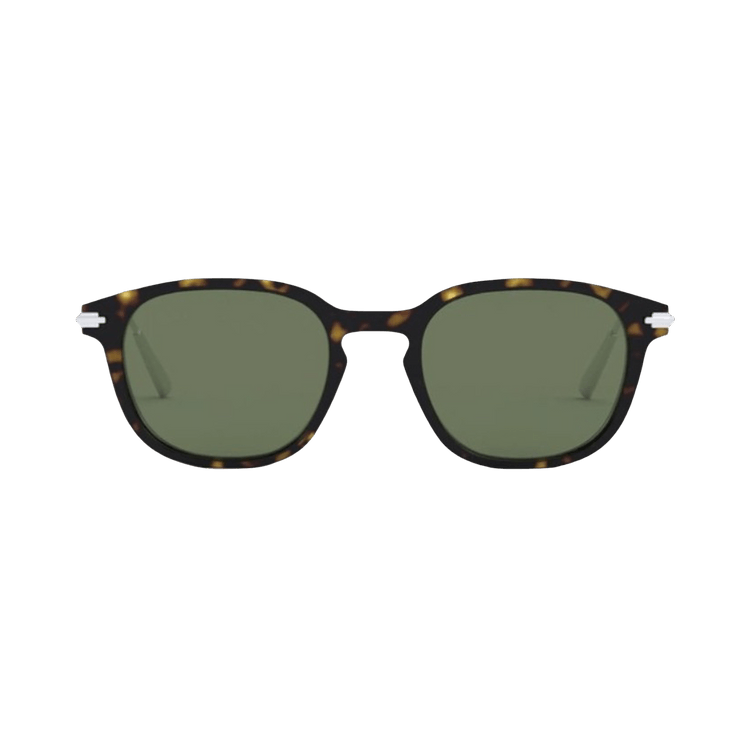 Dior Blacksuit Square Sunglasses — Green