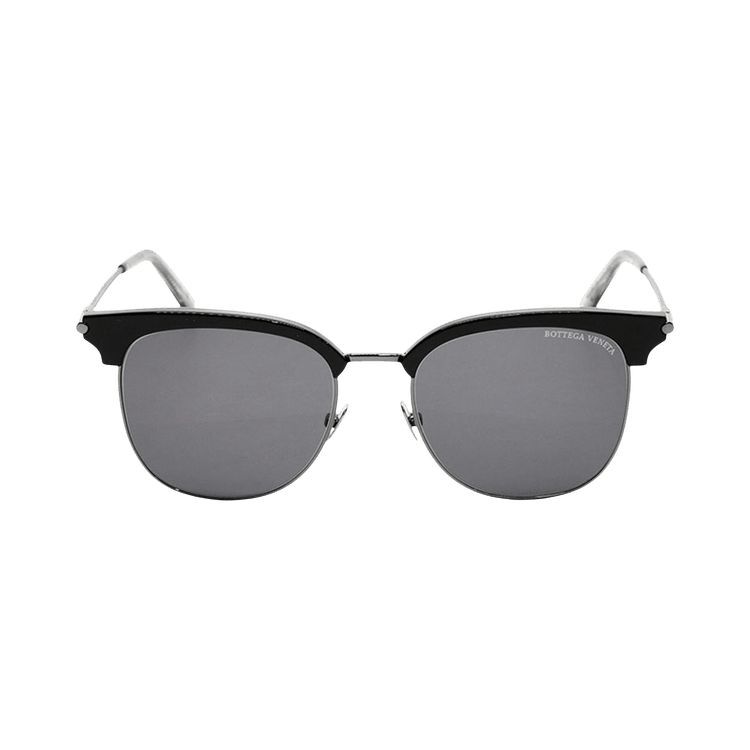 Bottega Veneta Square Sunglasses — Black