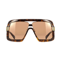 Gucci Aviator Sunglasses — Brown