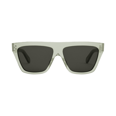 CELINE Square Sunglasses — Green