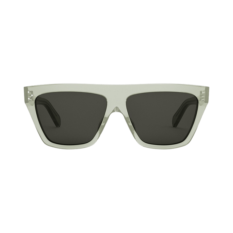 CELINE Square Sunglasses — Green