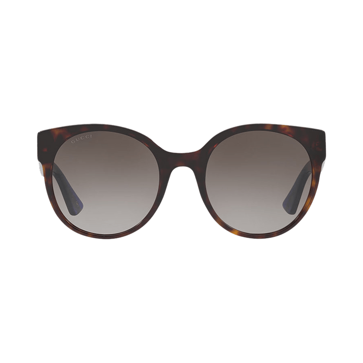 Gucci Round Sunglasses — Brown