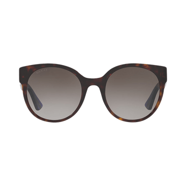 Gucci Round Sunglasses — Brown