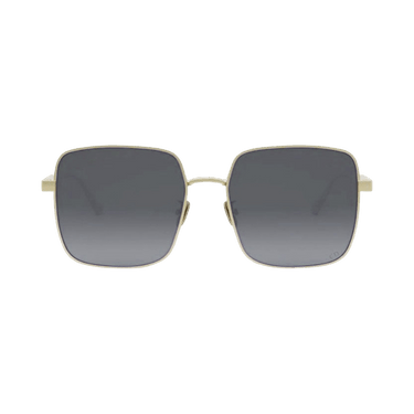 Dior Cannage Square Sunglasses — Grey