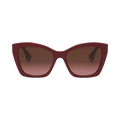 Fendi Square Sunglasses — Red