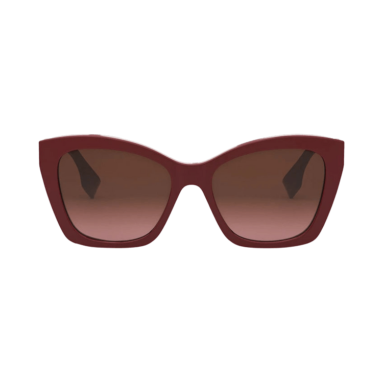 Fendi Square Sunglasses — Red