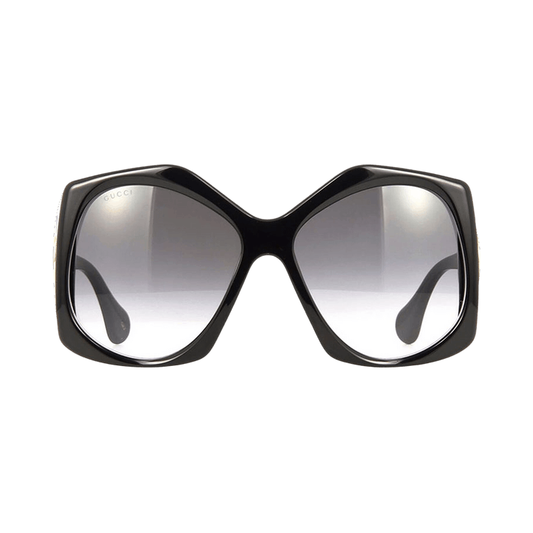 Gucci Square Sunglasses — Black
