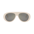 CELINE Apres Ski Capsule Aviator Sunglasses — Cream
