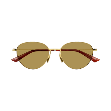 Bottega Veneta Browline Sunglasses — Brown