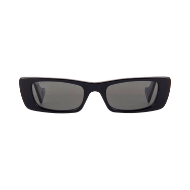 Gucci Rectangle Sunglasses — Black