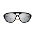 Gucci Aviator Sunglasses — Black