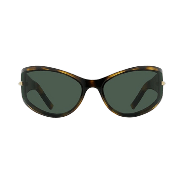 Givenchy Geometric Sunglasses — Green