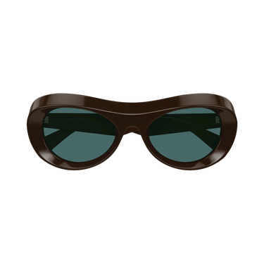 Bottega Veneta Cat Eye Sunglasses — Brown