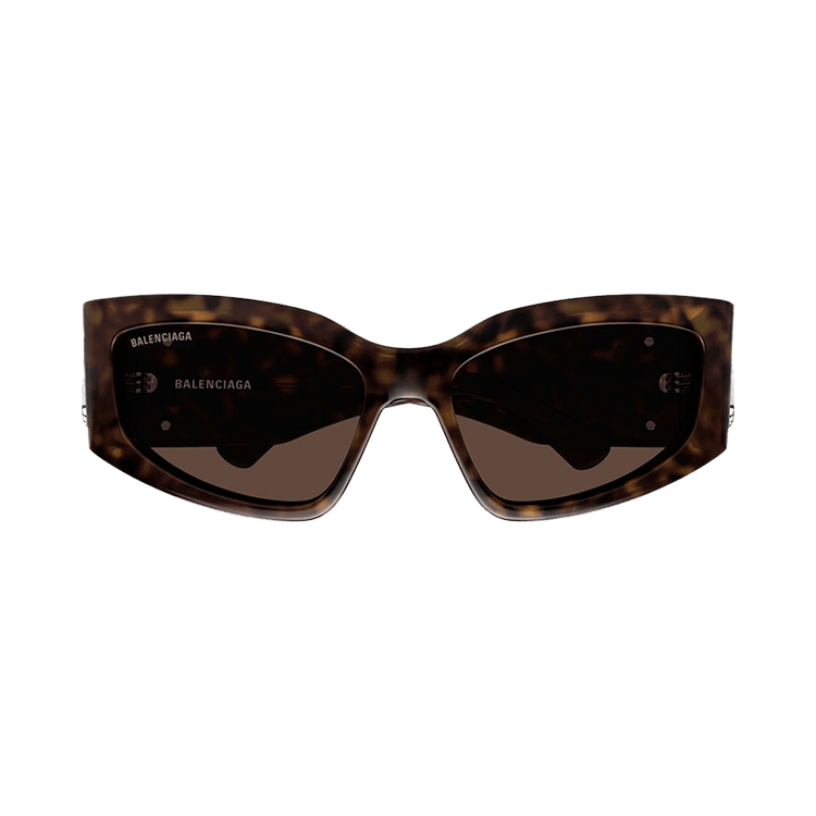 Balenciaga Cat Eye Sunglasses — Brown