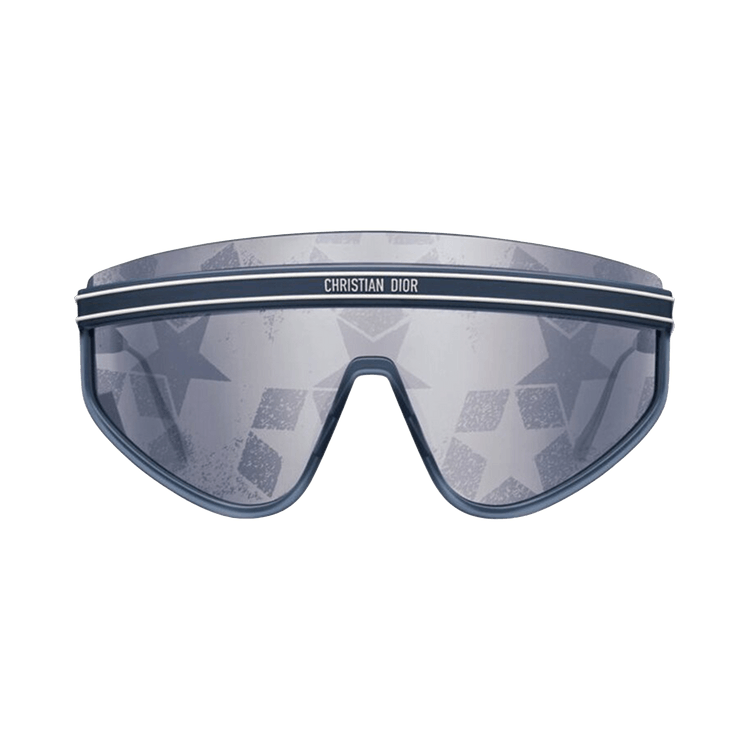 Dior Club Shield Sunglasses — Blue
