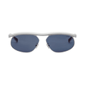 Dior Oval Sunglasses — Blue