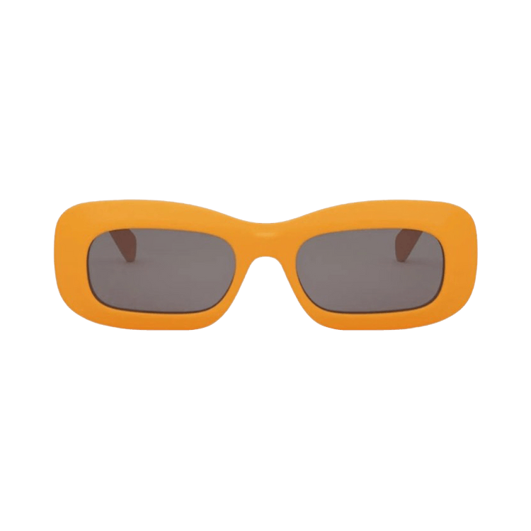 CELINE Rectangle Sunglasses — Orange