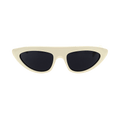CELINE Geometric Sunglasses — Cream