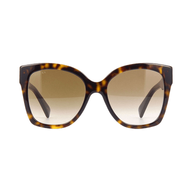 Gucci Cat Eye Sunglasses — Brown