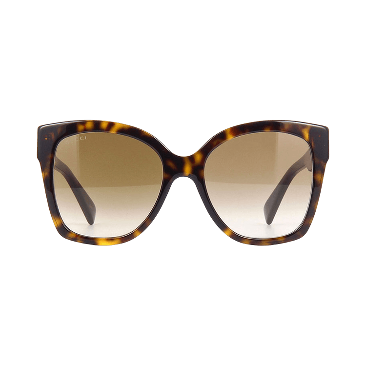 Gucci Cat Eye Sunglasses — Brown