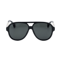Gucci Aviator Sunglasses — Black