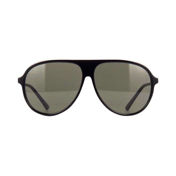Gucci Aviator Sunglasses — Black