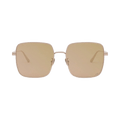 Dior Cannage Square Sunglasses — Pink