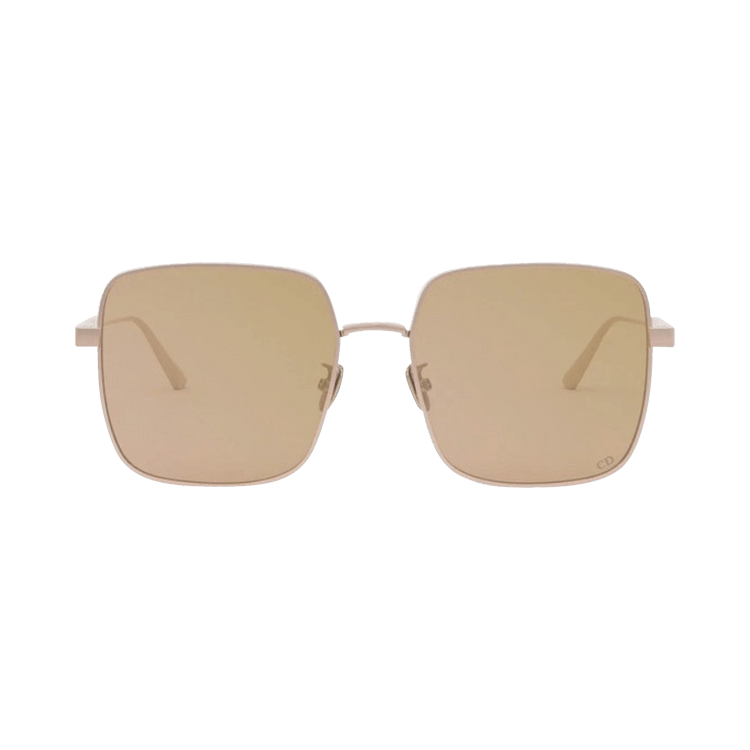 Dior Cannage Square Sunglasses — Pink