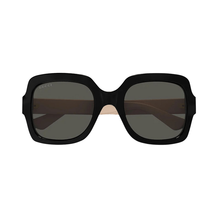 Gucci Square Sunglasses — Black