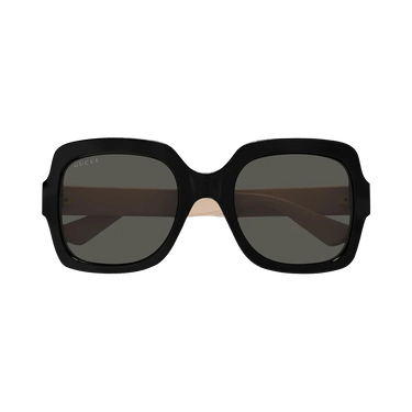 Gucci Square Sunglasses — Black
