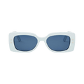 Dior Pacific Rectangle Sunglasses — White