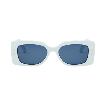 Dior Pacific Rectangle Sunglasses — White