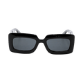 Gucci Rectangle Sunglasses — Black