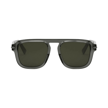 Dior Blacksuit Square Sunglasses — Green