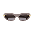 Bottega Veneta Cat Eye Sunglasses — Pink