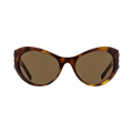 Givenchy Oval Sunglasses — Brown