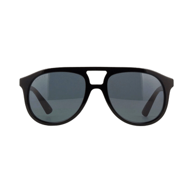Gucci Aviator Sunglasses — Black
