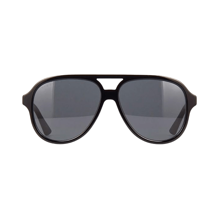 Gucci Aviator Sunglasses — Black
