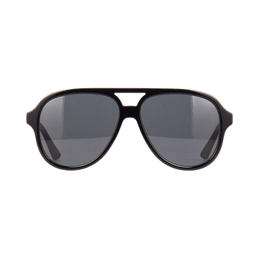 Gucci Aviator Sunglasses — Black