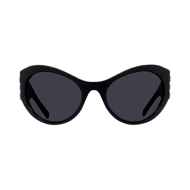 Givenchy Oval Sunglasses — Black